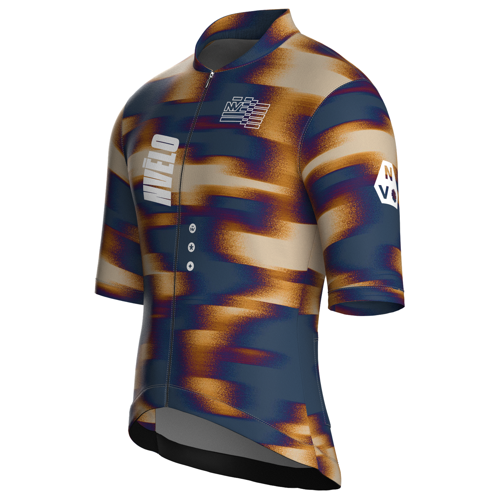 Maglia da ciclismo Volt Amber a maniche corte, vestibilità da gara