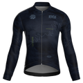 Maglia da ciclismo Summit Slate a maniche lunghe, vestibilità da gara
