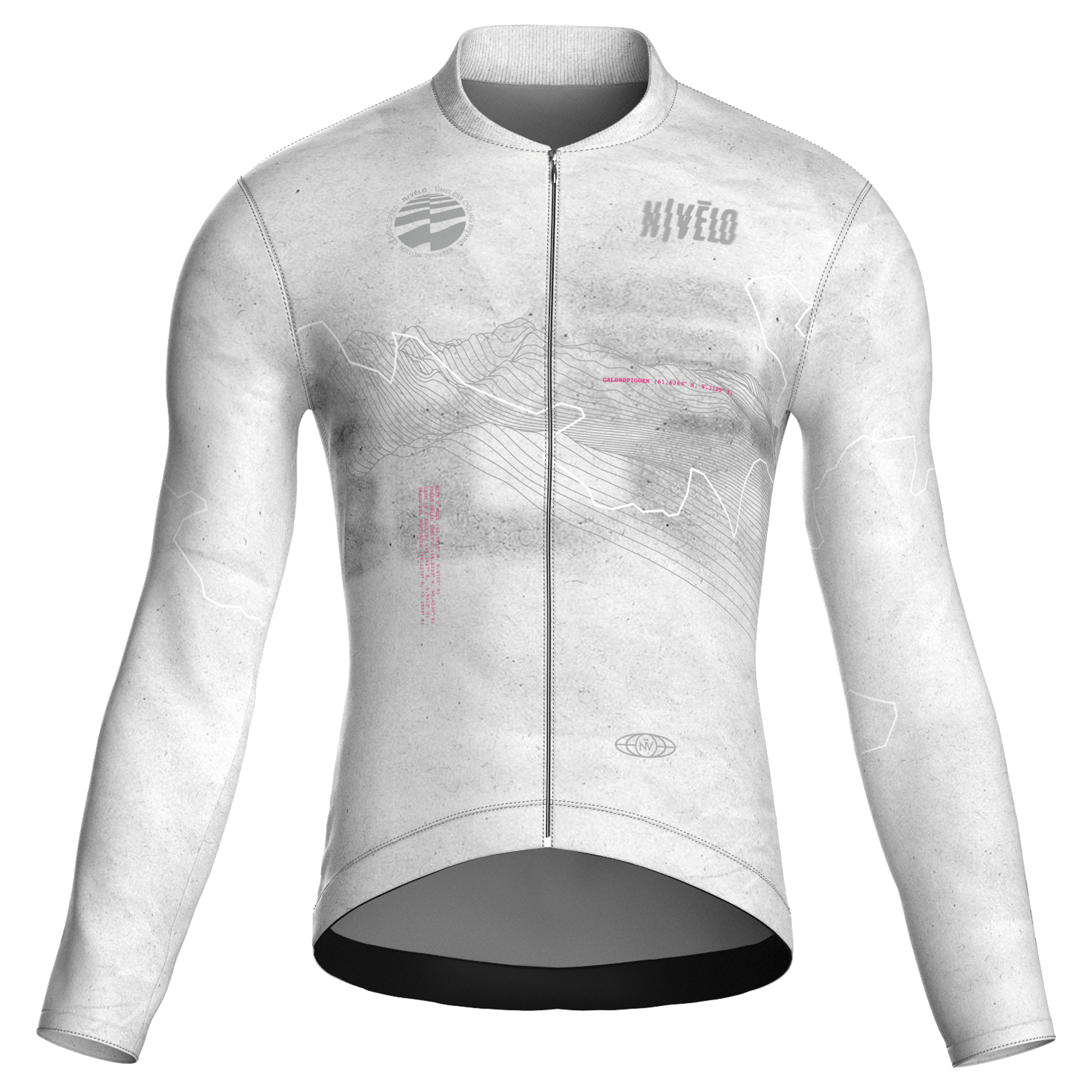 Maglia da ciclismo Summit Ash a maniche lunghe, vestibilità da gara