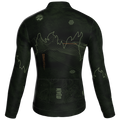 Maglia da ciclismo Summit Moss a maniche lunghe, vestibilità da gara