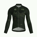 Maglia da ciclismo Summit Moss a maniche lunghe, vestibilità da gara