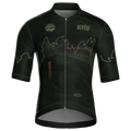 Maglia da ciclismo Summit Moss a maniche corte, vestibilità da gara