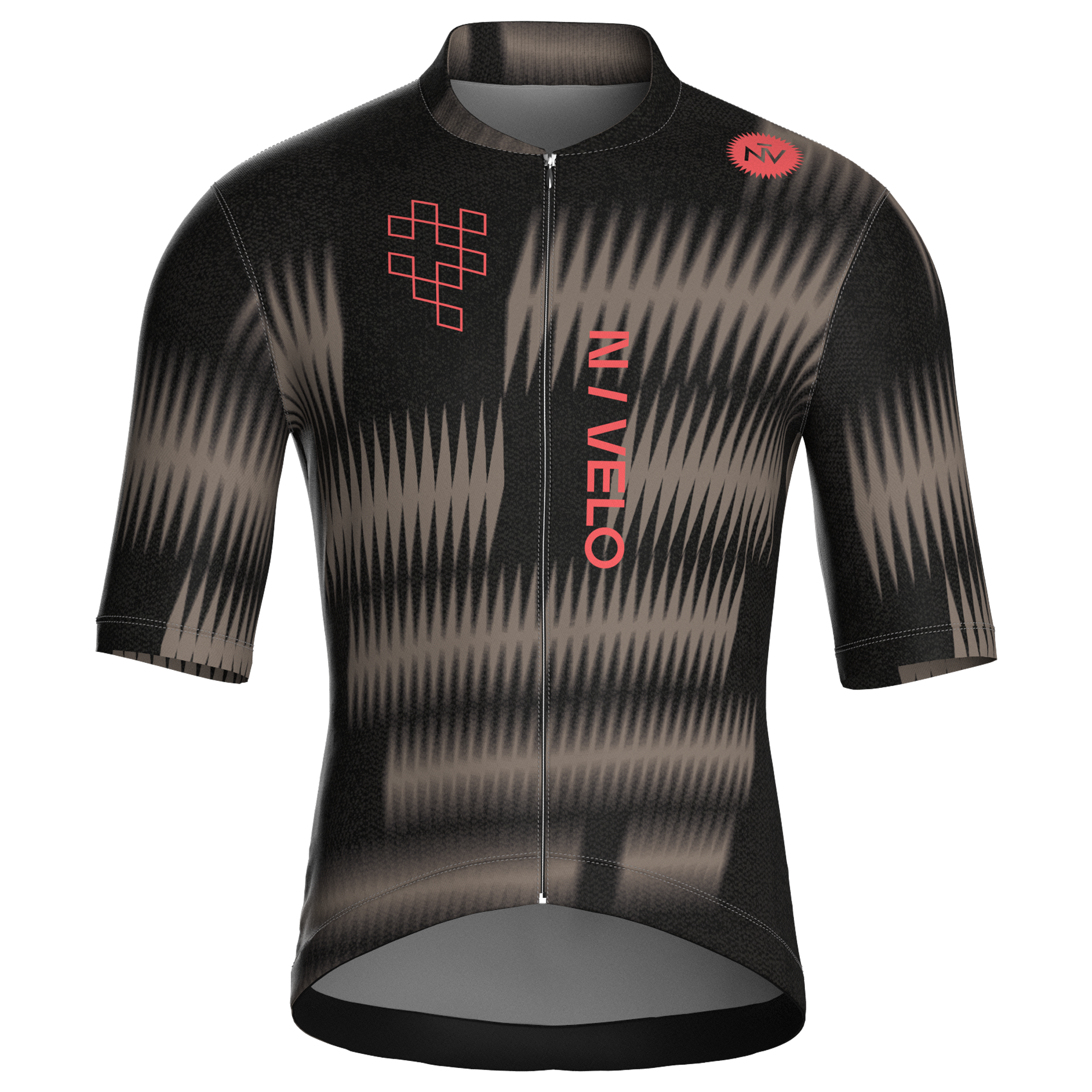Maglia da ciclismo Rush Coral a maniche corte, vestibilità da gara.