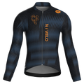 Maglia da ciclismo Rush Cobalt a maniche lunghe, vestibilità da gara