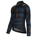 Maglia da ciclismo Rush Cobalt a maniche lunghe, vestibilità da gara