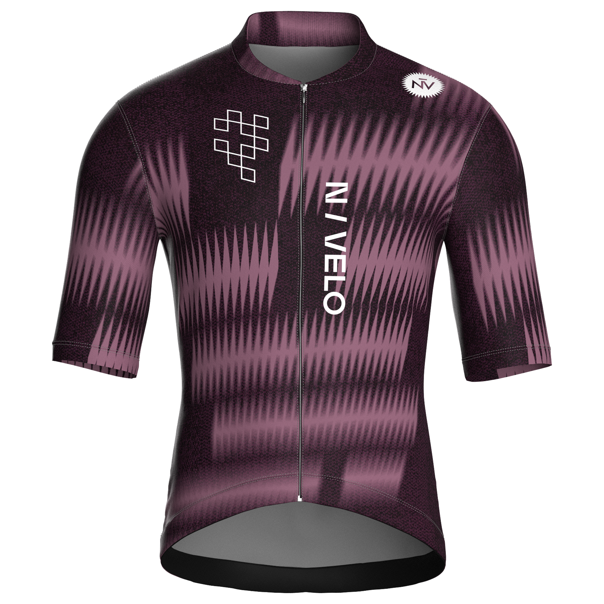 Maglia da ciclismo Rush Mauve – Manica corta, vestibilità da gara