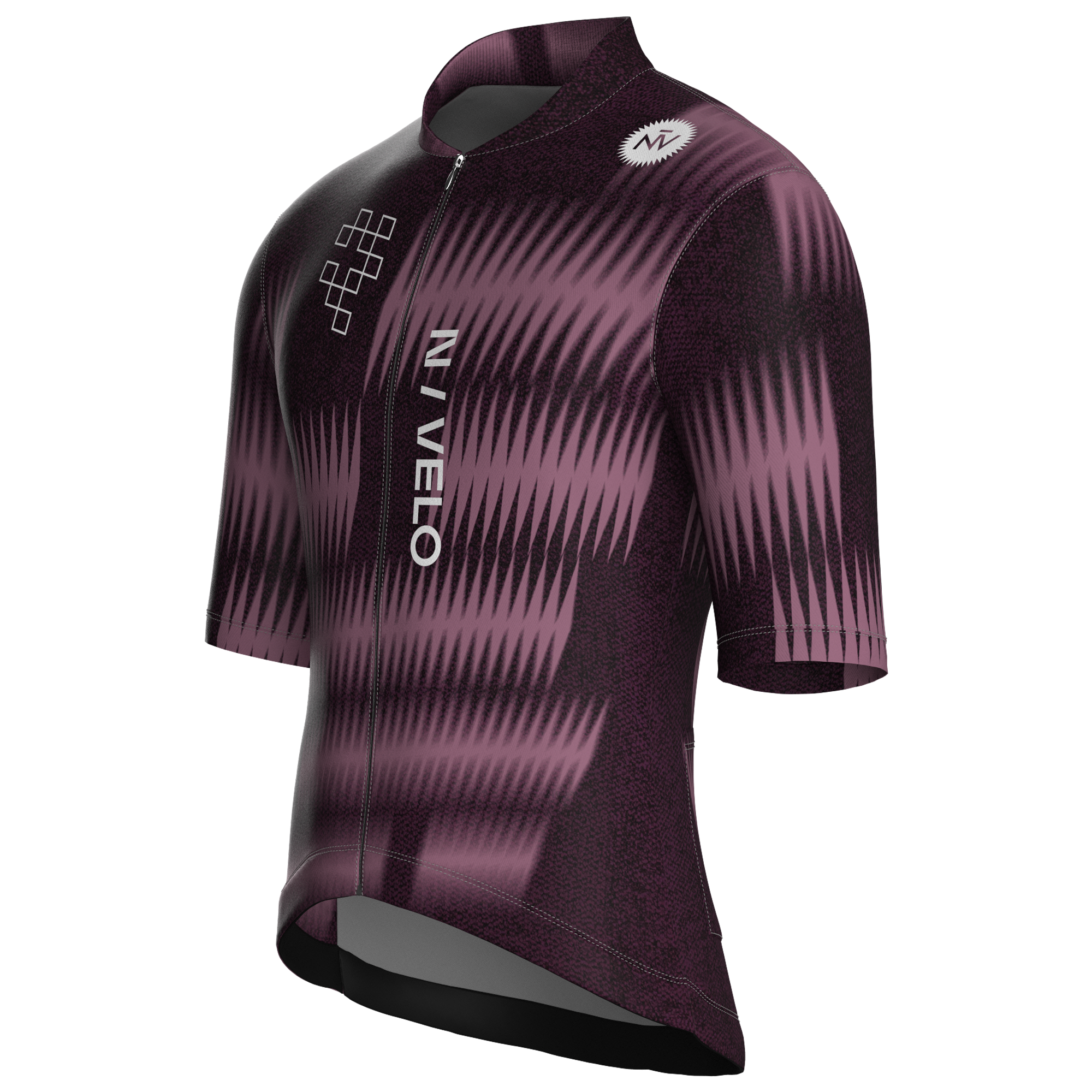 Maglia da ciclismo Rush Mauve – Manica corta, vestibilità da gara