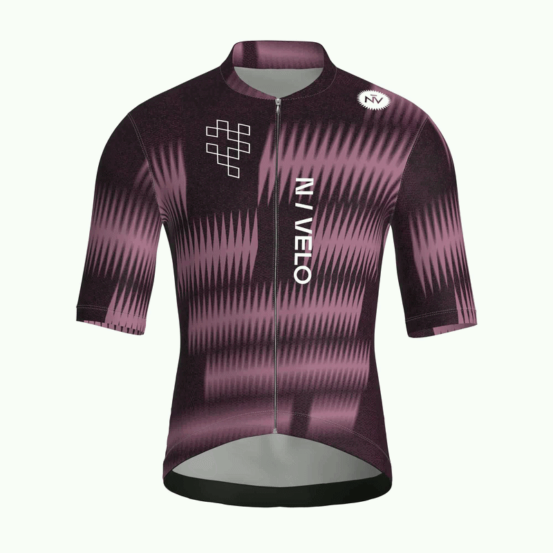 Maglia da ciclismo Rush Mauve – Manica corta, vestibilità da gara