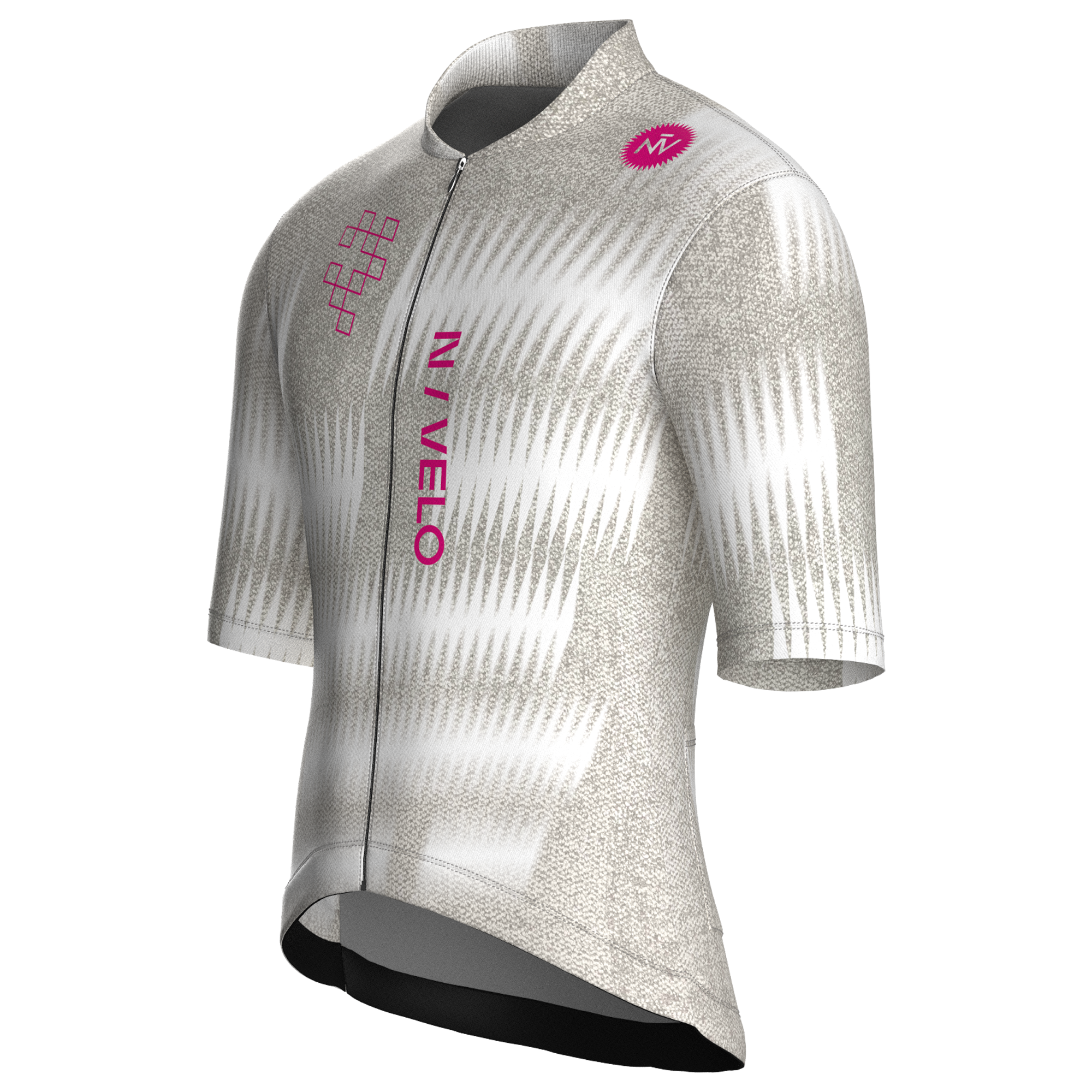 Maglia da ciclismo Rush Pearl a maniche corte, vestibilità da gara