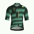 Maglia da ciclismo Rush Pine a maniche corte, vestibilità da gara