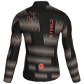 Maglia da ciclismo Rush Coral a maniche lunghe, vestibilità da gara