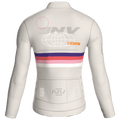 Maglia da ciclismo Meridian Bone a maniche lunghe, vestibilità da gara