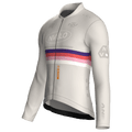 Maglia da ciclismo Meridian Bone a maniche lunghe, vestibilità da gara
