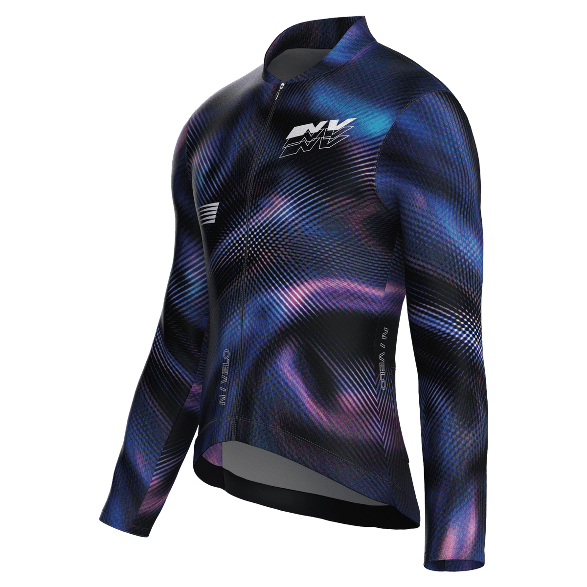 Maglia da ciclismo Mirage Nocturne a maniche lunghe, vestibilità da gara.