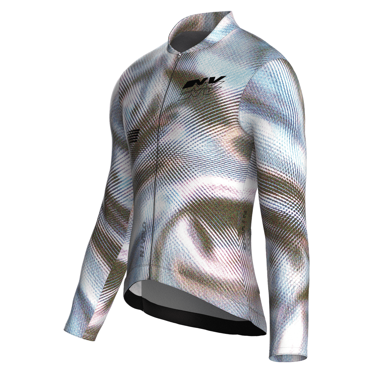Maglia da ciclismo Mirage Chrome a maniche lunghe, vestibilità da gara.