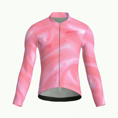Maglia da ciclismo a maniche lunghe Mirage Coral – Vestibilità da gara