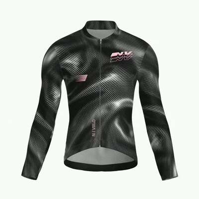 Maglia da ciclismo Mirage Onyx a maniche lunghe, vestibilità da gara.
