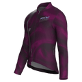 Maglia da ciclismo Mirage Magenta a maniche lunghe, vestibilità da gara.