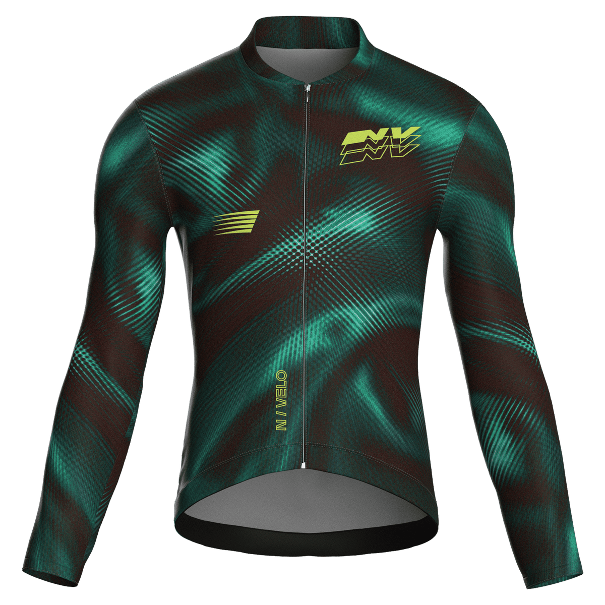 Maglia da ciclismo Mirage Jade a maniche lunghe, vestibilità da gara