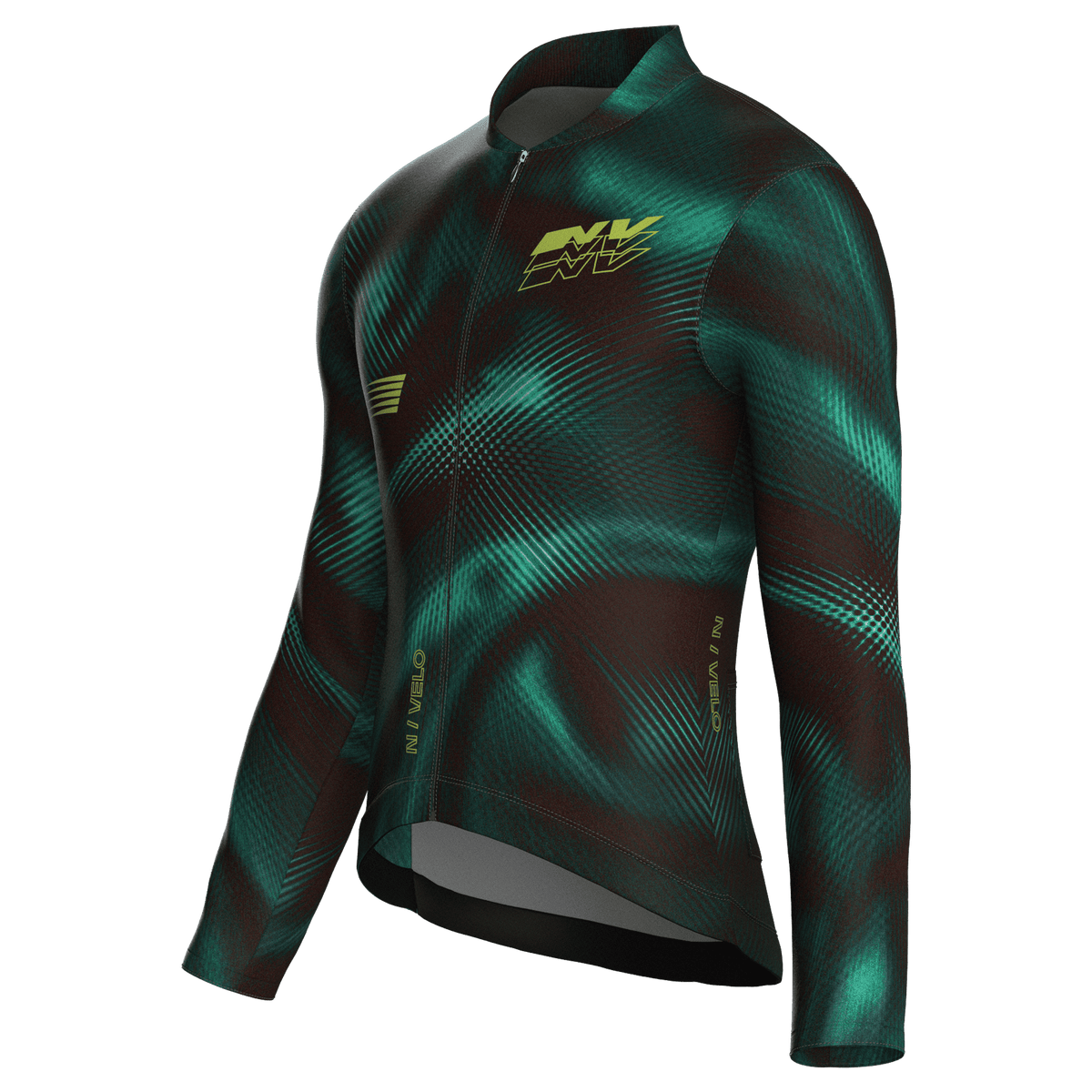 Maglia da ciclismo Mirage Jade a maniche lunghe, vestibilità da gara