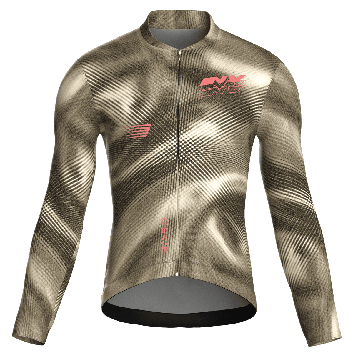 Maglia da ciclismo Mirage Brass a maniche lunghe, vestibilità da gara.