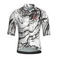 Maglia da ciclismo a maniche corte Strata – Vestibilità aerodinamica, nera, design elegante, estiva | Nomad Vélo