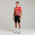 Maglia da ciclismo aerodinamica arcobaleno rossa - Maglia arcobaleno rossa