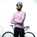 Maglia a maniche lunghe Element Viola | Nomade Velo