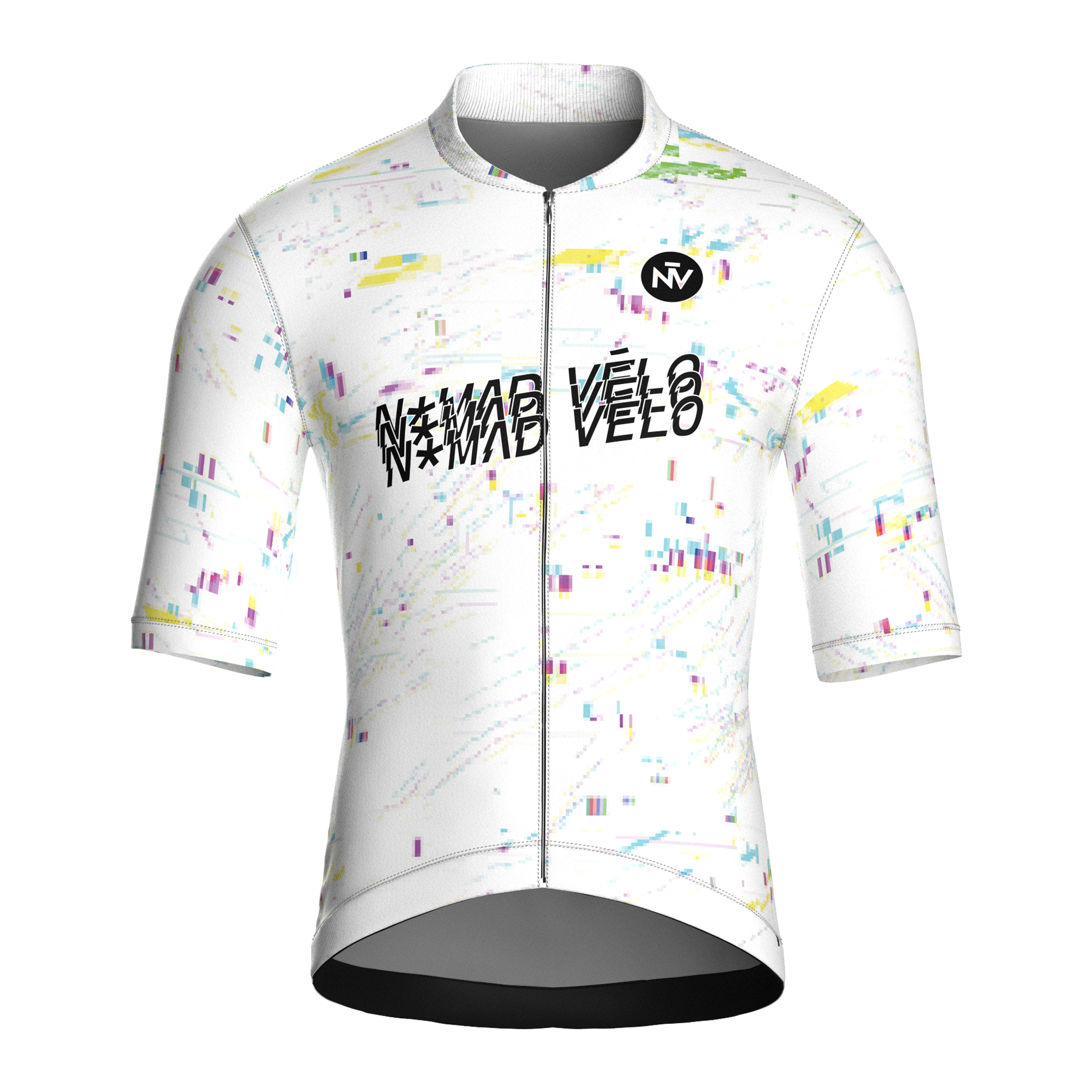 Maglia Speed White a maniche corte | Nomad Vélo