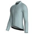 Maglia da ciclismo Tessera Celadon a maniche lunghe, vestibilità da gara