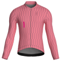 Maglia da ciclismo Tessera Guava a maniche lunghe, vestibilità da gara