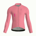 Maglia da ciclismo Tessera Guava a maniche lunghe, vestibilità da gara