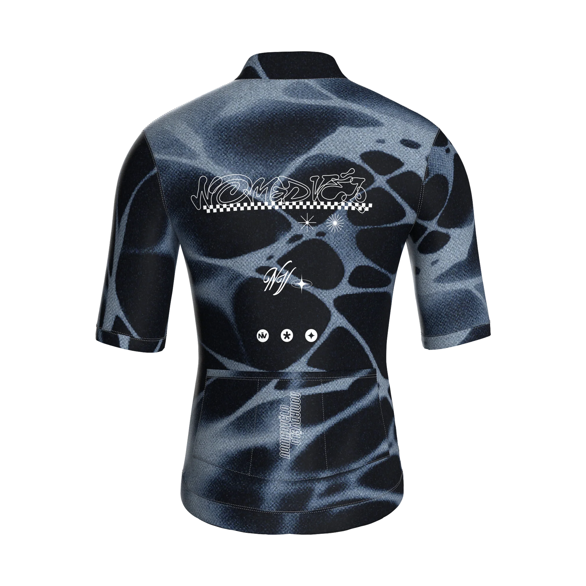 Maglia manica corta Spider scura | Nomad Velo