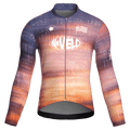 Maglia da ciclismo Lumen Dusk a maniche lunghe, vestibilità da gara