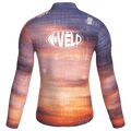 Maglia da ciclismo Lumen Dusk a maniche lunghe, vestibilità da gara