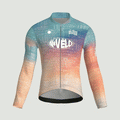 Maglia da ciclismo Lumen Opal a maniche lunghe, vestibilità da gara