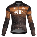 Maglia da ciclismo Lumen Copper a maniche lunghe, vestibilità da gara