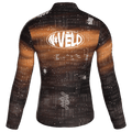 Maglia da ciclismo Lumen Copper a maniche lunghe, vestibilità da gara