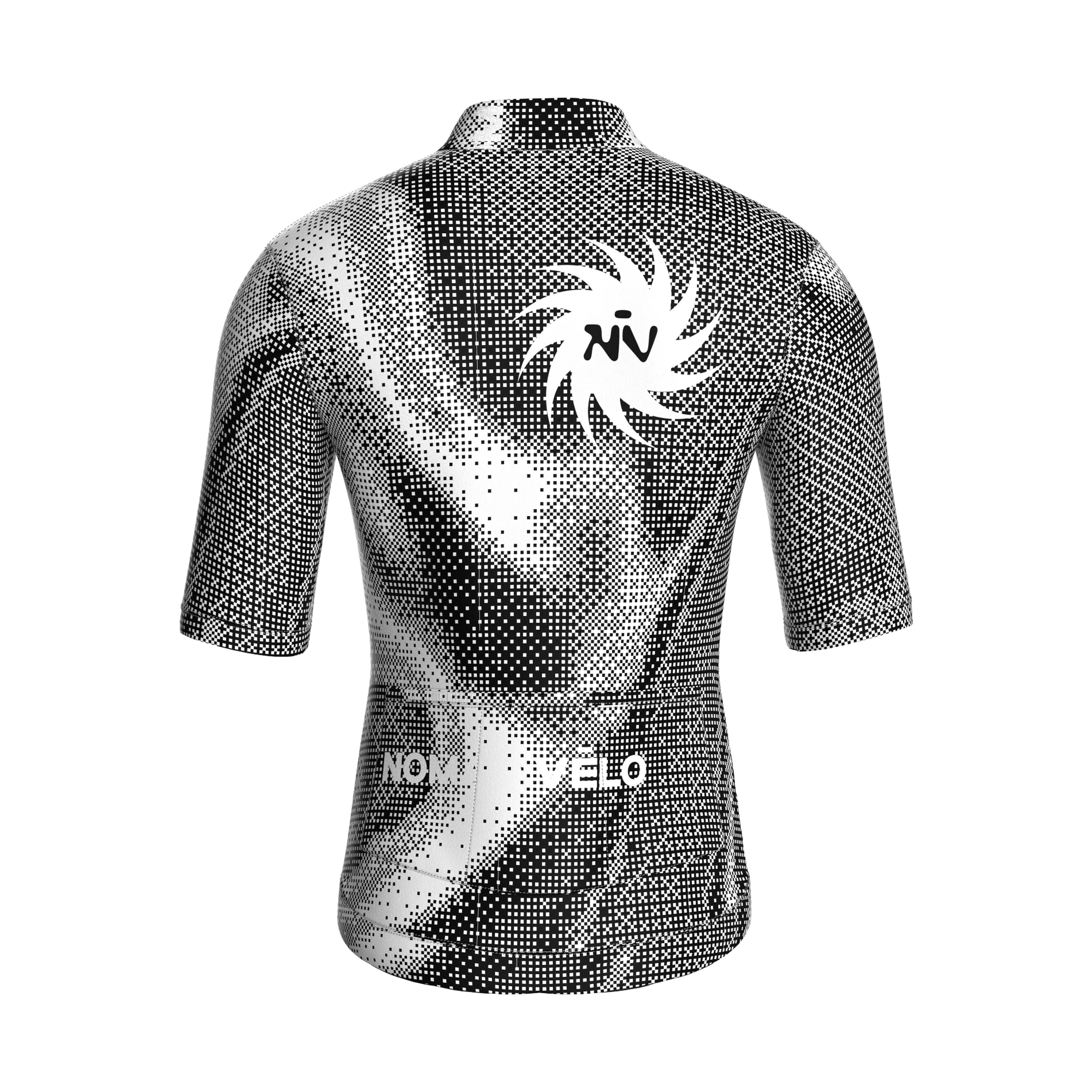 Maglia manica corta Croma Grey | Nomad Velo