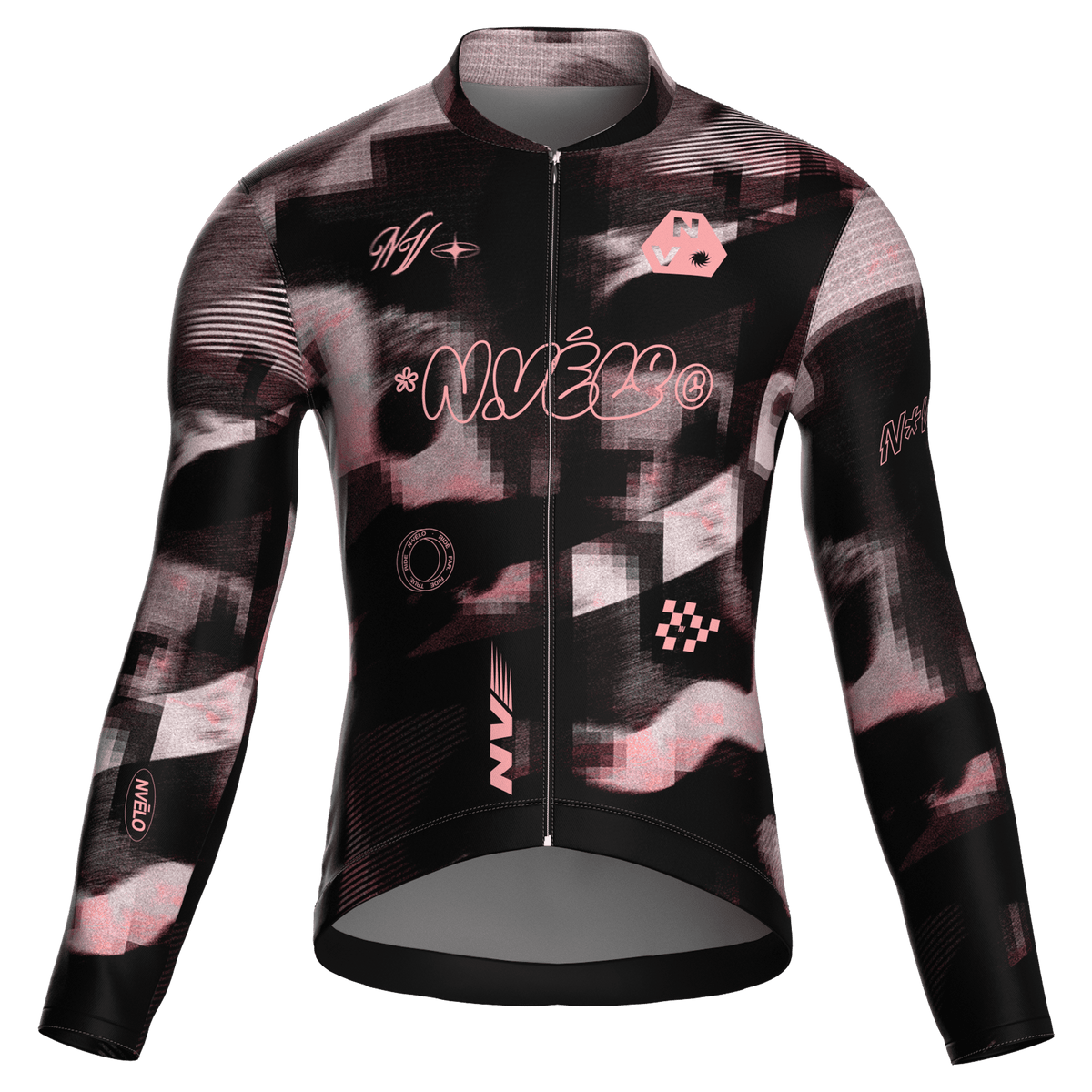 Maglia da ciclismo Parallax Cameo a maniche lunghe, vestibilità da gara