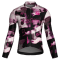 Maglia da ciclismo Parallax Nightshade a maniche lunghe, vestibilità da gara