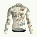 Maglia da ciclismo Parallax Fresco a maniche lunghe, vestibilità da gara