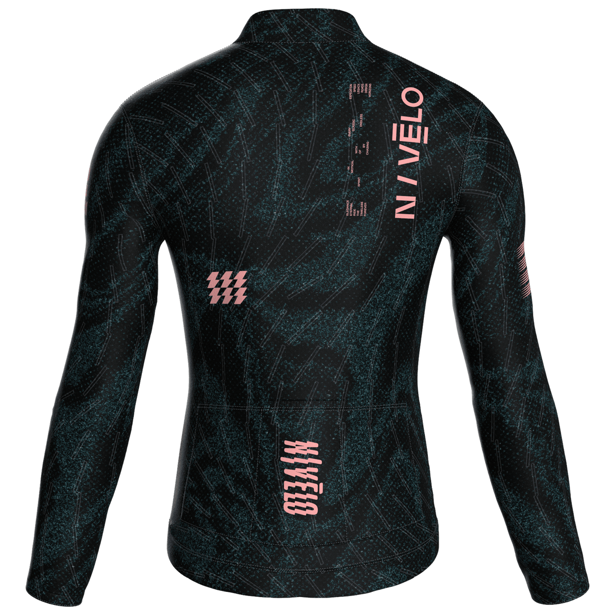Maglia da ciclismo a maniche lunghe Sync Teal – Vestibilità da gara