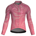 Maglia da ciclismo Sync Rose a maniche lunghe, vestibilità da gara