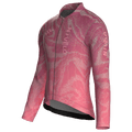 Maglia da ciclismo Sync Rose a maniche lunghe, vestibilità da gara