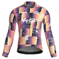 Maglia da ciclismo a maniche lunghe Shift Sunset – Vestibilità da gara