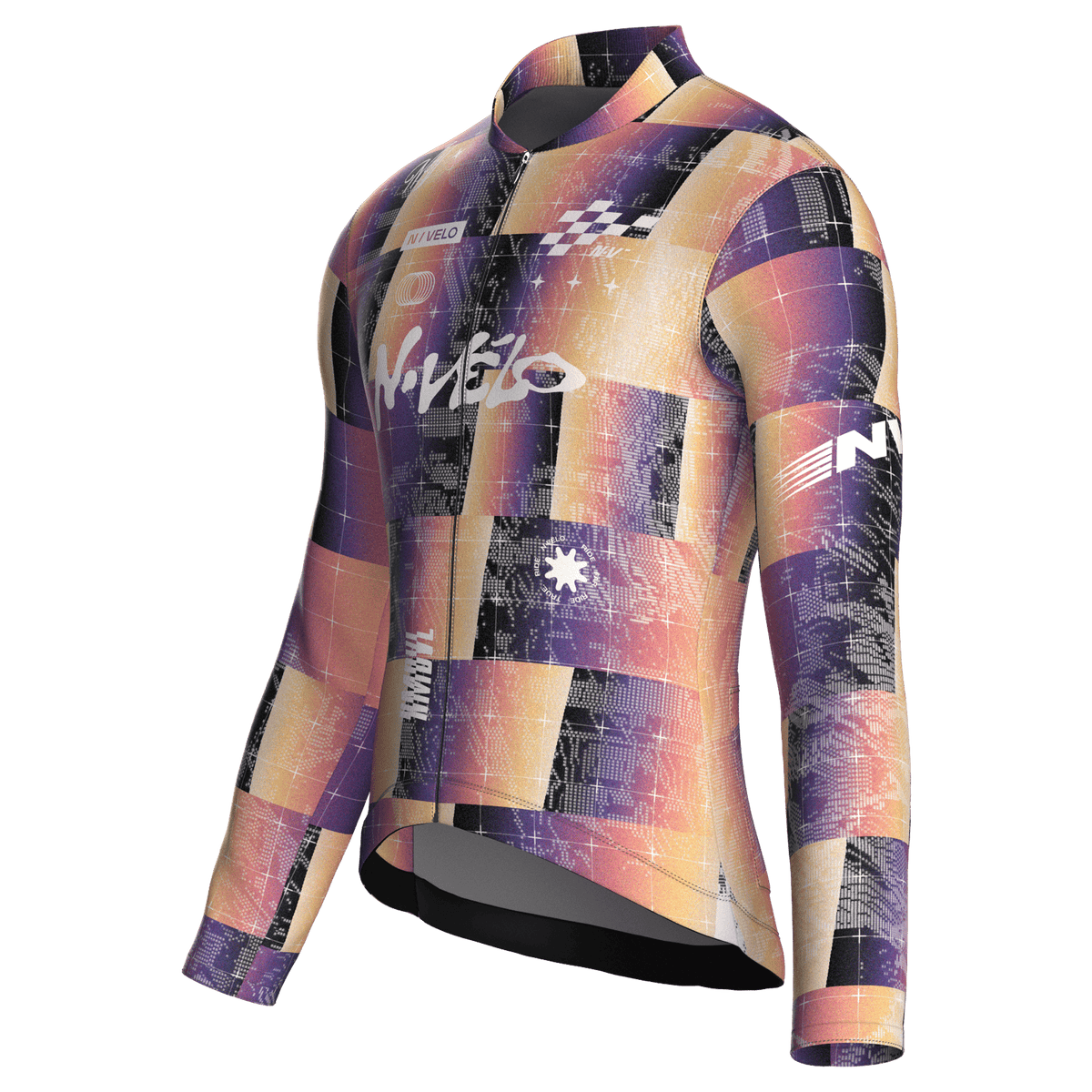Maglia da ciclismo a maniche lunghe Shift Sunset – Vestibilità da gara