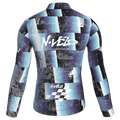 Maglia da ciclismo a maniche lunghe Shift Blue – Vestibilità da gara