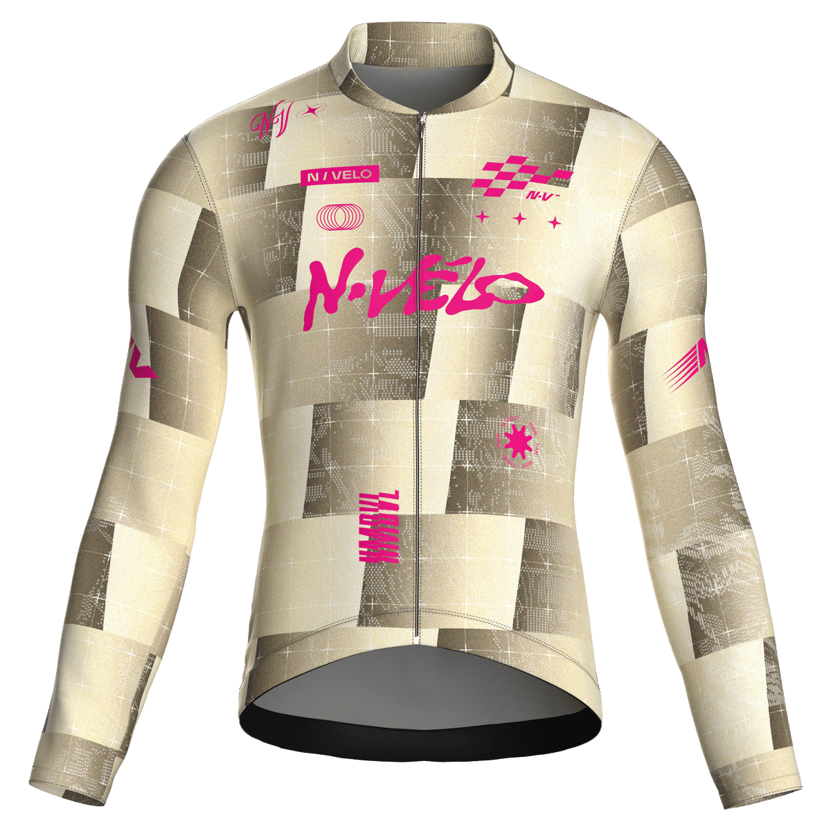 Maglia da ciclismo a maniche lunghe modello gara Shift Sand –