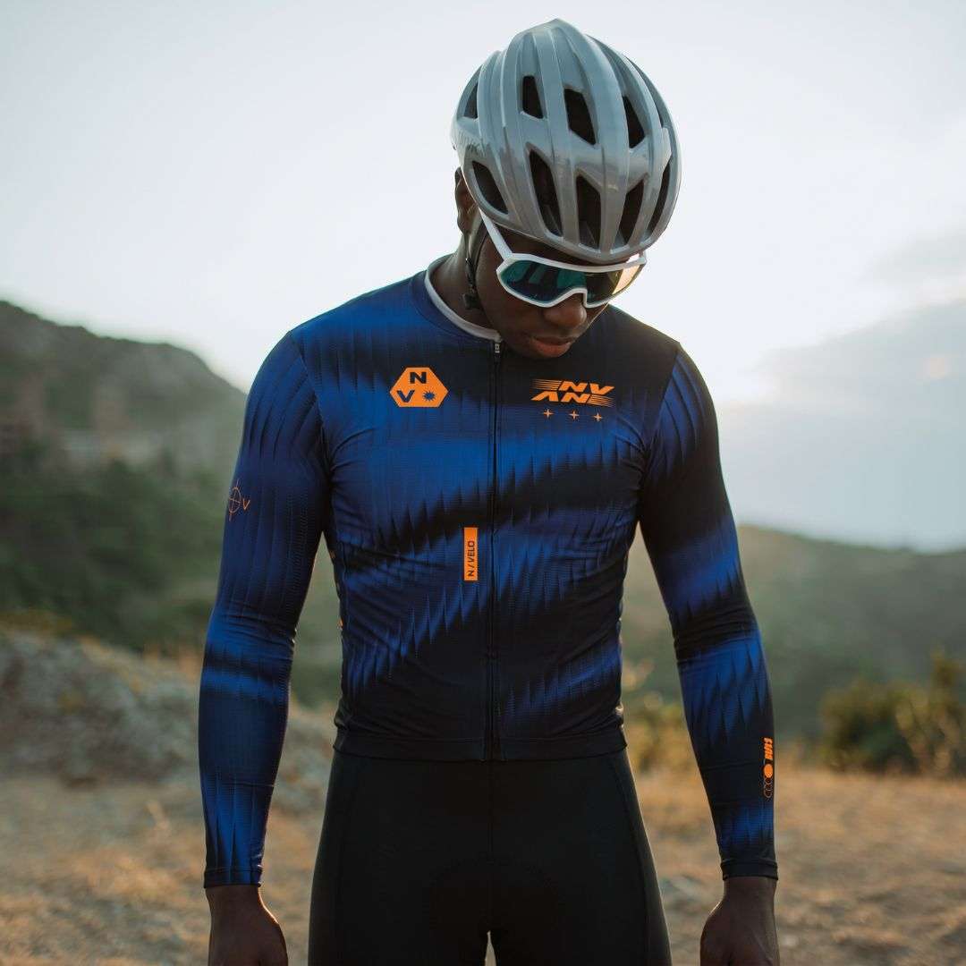 Maglia da ciclismo Signal Eclipse a maniche lunghe, vestibilità da gara